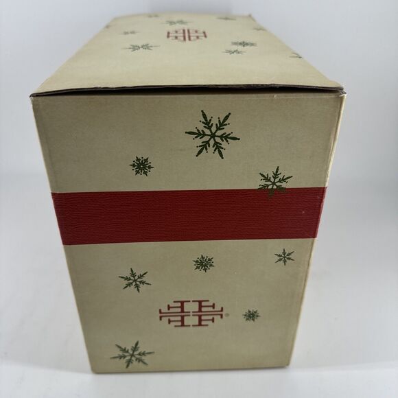 Tablet Holder & Chalkboard Fitz & Floyd Candy Cane Santa Christmas Ceramic Gift - Picture 9 of 11